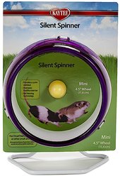 Kaytee Silent Spinner Small Animal Exercise Wheel, Mini