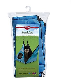 Kaytee Sleep-E-Tent Convertible Small Pet Hideout, 11-in