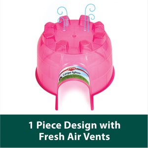 Kaytee Small Animal Igloo Hideout, Color Varies, Large