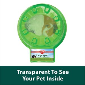 Kaytee Small Animal Igloo Hideout, Color Varies, Large