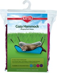 Kaytee Small Animal Plush Sleeper Hammock, 14.5-in
