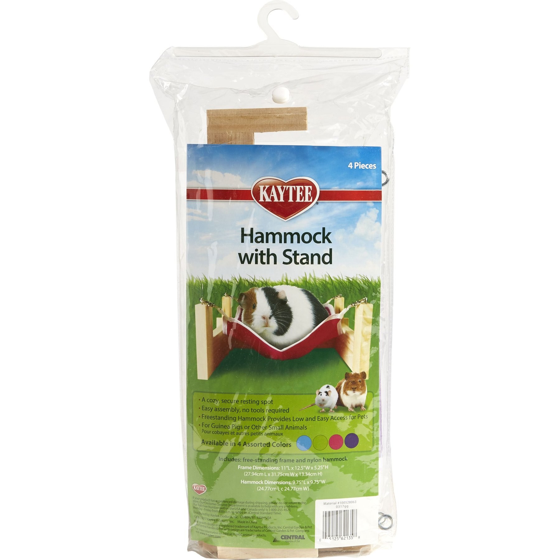 Kaytee Small Pet Hammock with Stand
