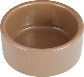 Kaytee Stoneware Cavy Small Pet Bowl, Tan, 3-in