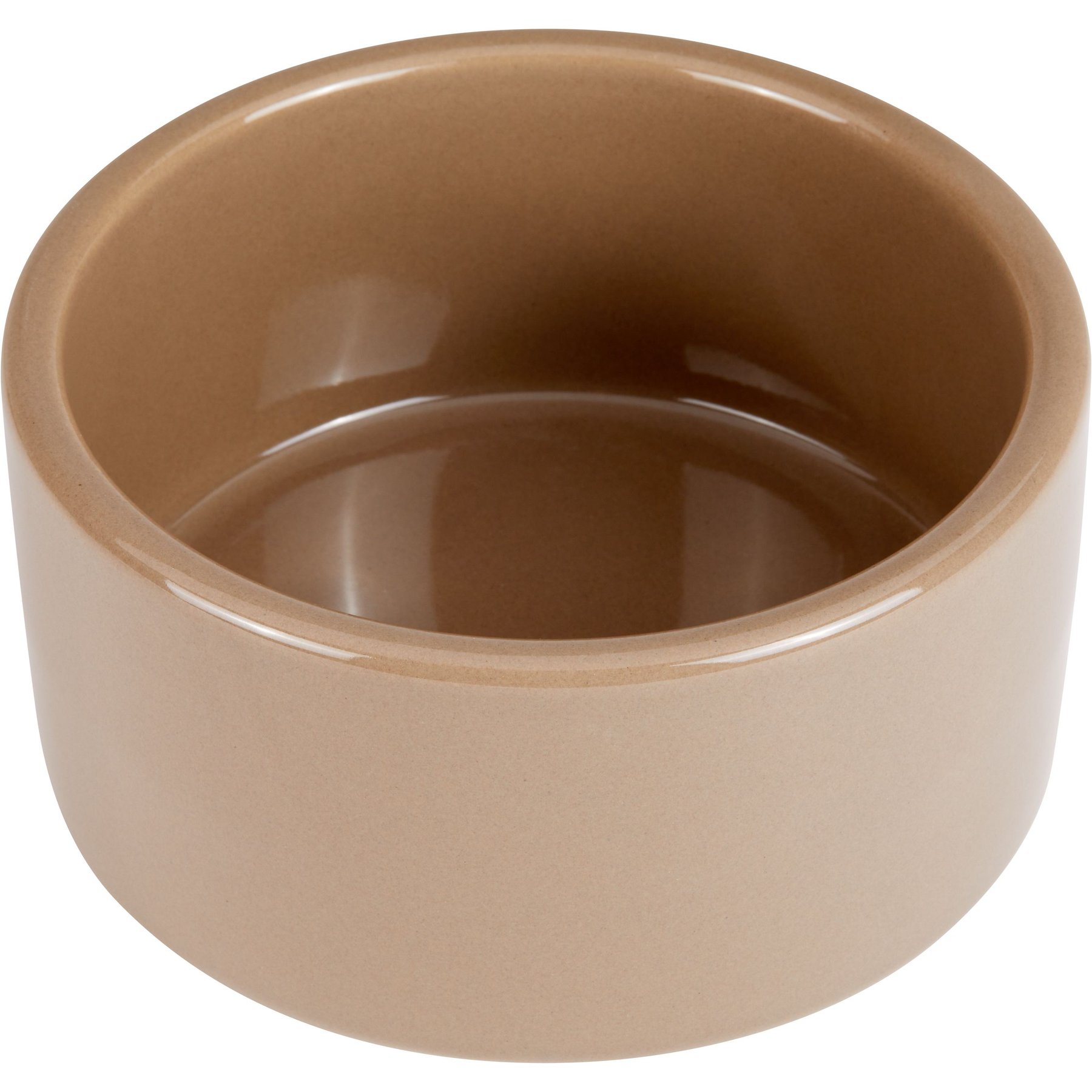 Kaytee Stoneware Pet Bowl, Blue & Tan, 5-in