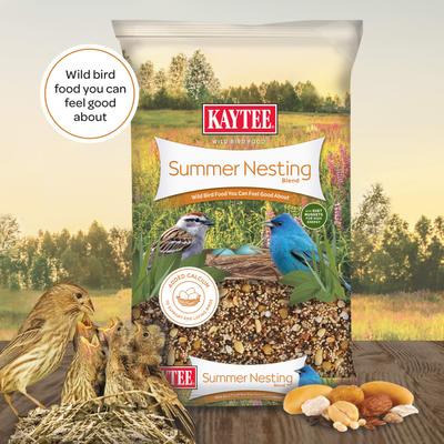 Show full view: Kaytee Summer Nesting Blend Seed Wild Bird Food, 8-lb bag slide 9 of 10
