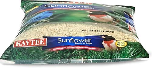 Show full view: Kaytee Sunflower Hearts & Chips Wild Bird Food, 3-lb bag slide 3 of 7