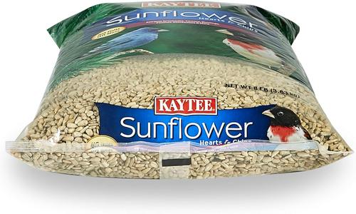 Show full view: Kaytee Sunflower Hearts & Chips Wild Bird Food, 8-lb bag slide 8 of 9