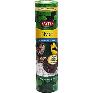 Kaytee Super Finch Sock Wild Bird Feeder & Food, 25-oz bag