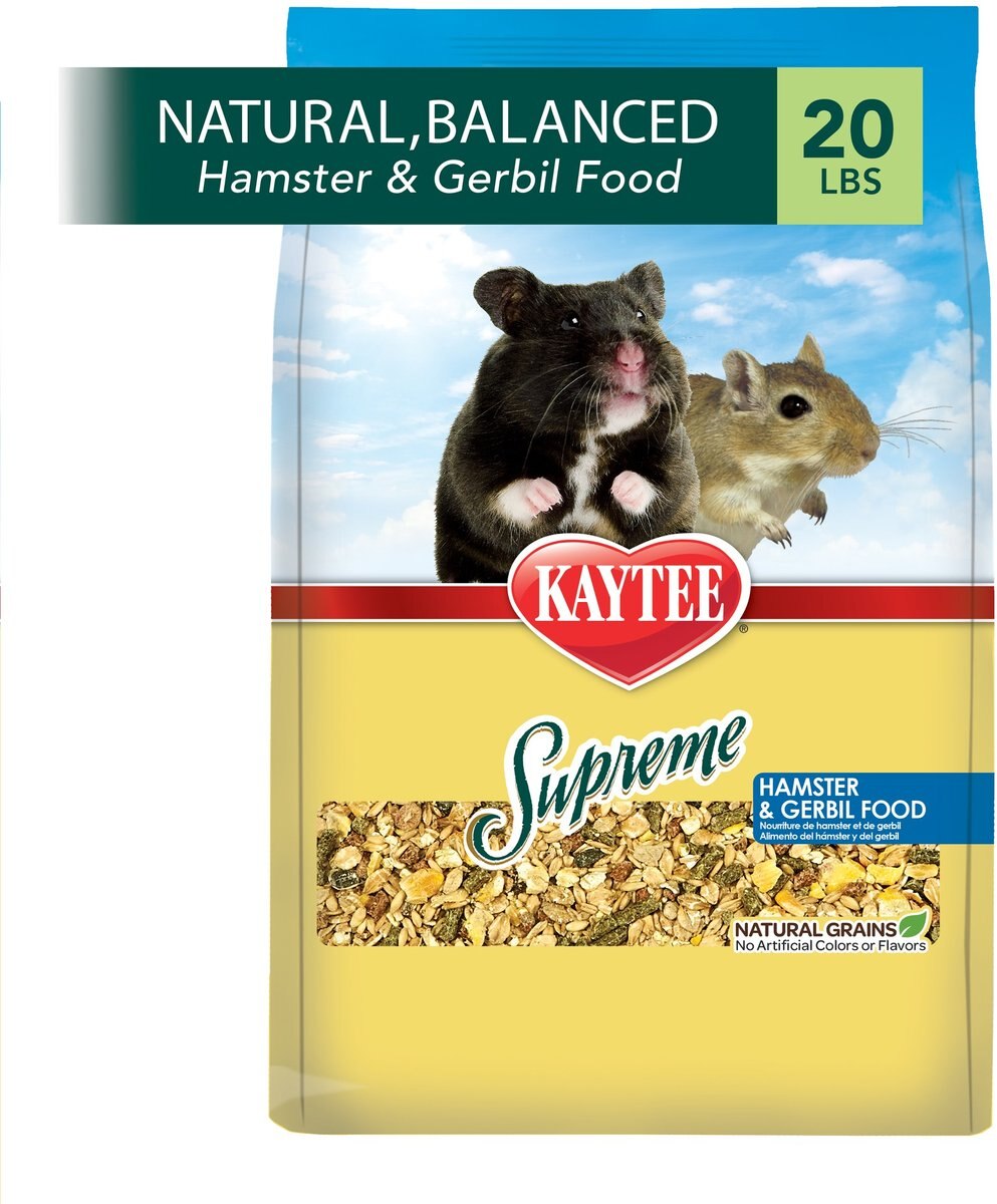 Kaytee Supreme Fortified Daily Diet Gerbil & Hamster Food