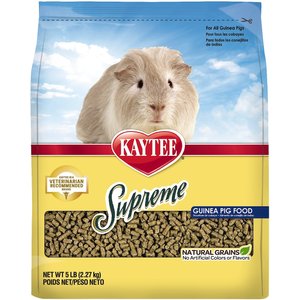 Kaytee Supreme Fortified Daily Diet Guinea Pig Food, 5-lb bag