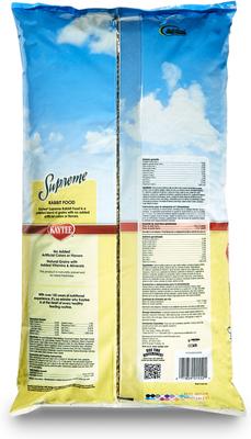 Show full view: Kaytee Supreme Fortified Daily Diet Rabbit Food, 10-lb bag slide 3 of 10