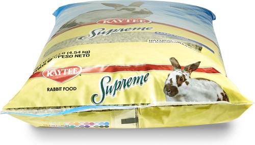 Show full view: Kaytee Supreme Fortified Daily Diet Rabbit Food, 10-lb bag slide 6 of 10