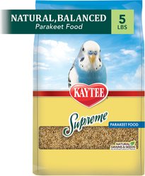 Kaytee Supreme Parakeet Food, 5-lb bag