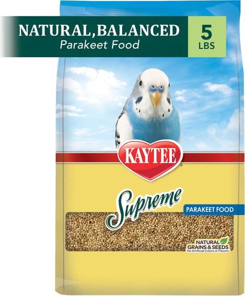 Show full view: Kaytee Supreme Parakeet Food, 5-lb bag slide 1 of 6