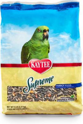 Show full view: Kaytee Supreme Parrot Food, 5-lb bag slide 5 of 9