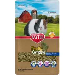 Kaytee Timothy Complete Guinea Pig Food, 5-lb bag
