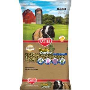 Kaytee Timothy Complete Guinea Pig Food, 9.5-lb bag