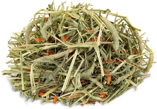 Show full view: Kaytee Timothy Hay Plus Carrots Small Animal Food, 48-oz bag slide 2 of 11