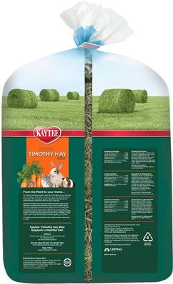 Show full view: Kaytee Timothy Hay Plus Carrots Small Animal Food, 48-oz bag slide 3 of 11