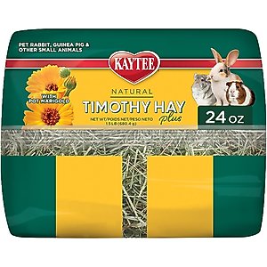 Kaytee Timothy Hay Plus Marigolds Small Animal Treat, 24-oz bag
