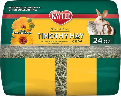 Show full view: Kaytee Timothy Hay Plus Marigolds Small Animal Treat, 24-oz bag slide 4 of 11