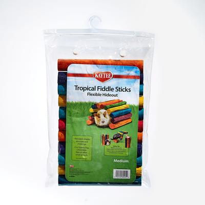 Show full view: Kaytee Tropical Fiddle Sticks Small Animal Flexible Hideout, Medium slide 2 of 9