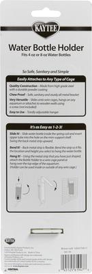 Show full view: Kaytee Water Small Pet Bottle Holder, 4-oz bottle slide 3 of 4