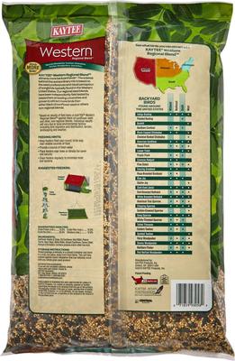 Show full view: Kaytee Western Regional Blend Wild Bird Food, 7-lb bag slide 2 of 10