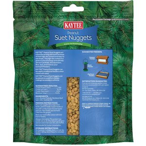 Kaytee Wild Bird Peanut Suet Nuggets, 27-oz bag