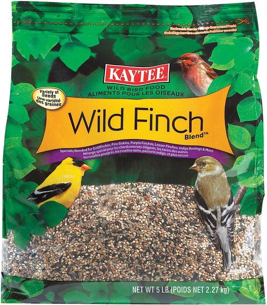 Show full view: Kaytee Wild Finch Wild Bird Food, 5-lb bag slide 1 of 10