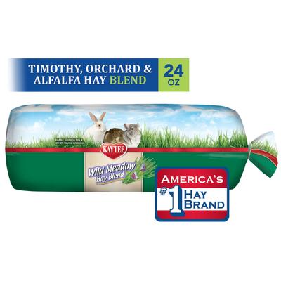 Show full view: Kaytee Wild Meadow Hay Blend Rabbit Food, 24-oz bag slide 4 of 10