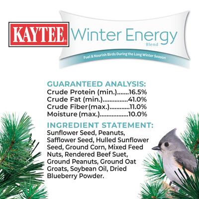 Show full view: Kaytee Winter Energy Blend Seed Wild Bird Food, 8-lb bag slide 5 of 9