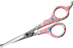 Kenchii Happy Kitty Ball Tip Dog & Cat Shears, 5.5-in