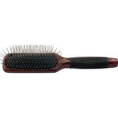 Kenchii Oblong Metal Pin Dog & Cat Brush, Large