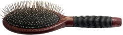 Kenchii Oval Metal Pin Dog & Cat Brush, Large