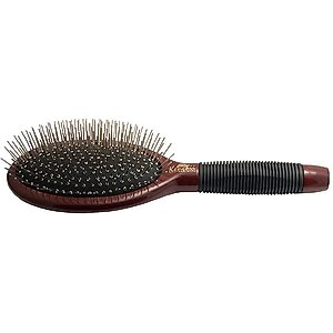 Kenchii Oval Metal Pin Dog & Cat Brush, Large