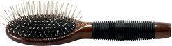 Kenchii Oval Metal Pin Dog & Cat Brush, Small