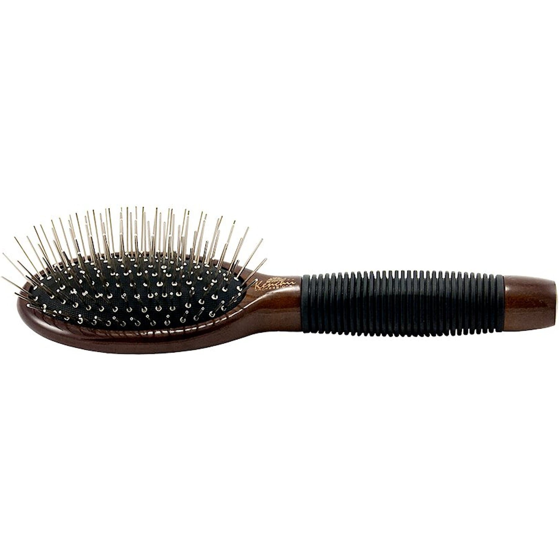 Kenchii Oval Metal Pin Dog & Cat Brush, Small