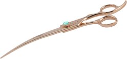 Kenchii Rosé Curved Dog & Cat Shears, 8-in