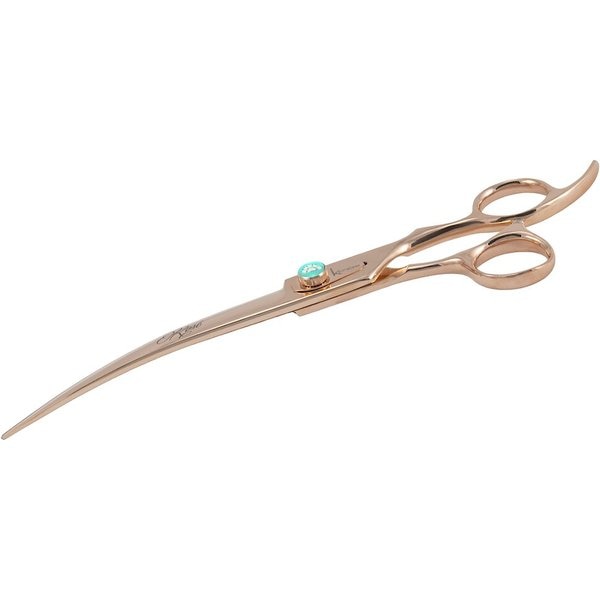 Kenchii Rosé Curved Dog & Cat Shears
