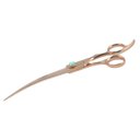 Kenchii Rosé Curved Dog & Cat Shears, 8-in