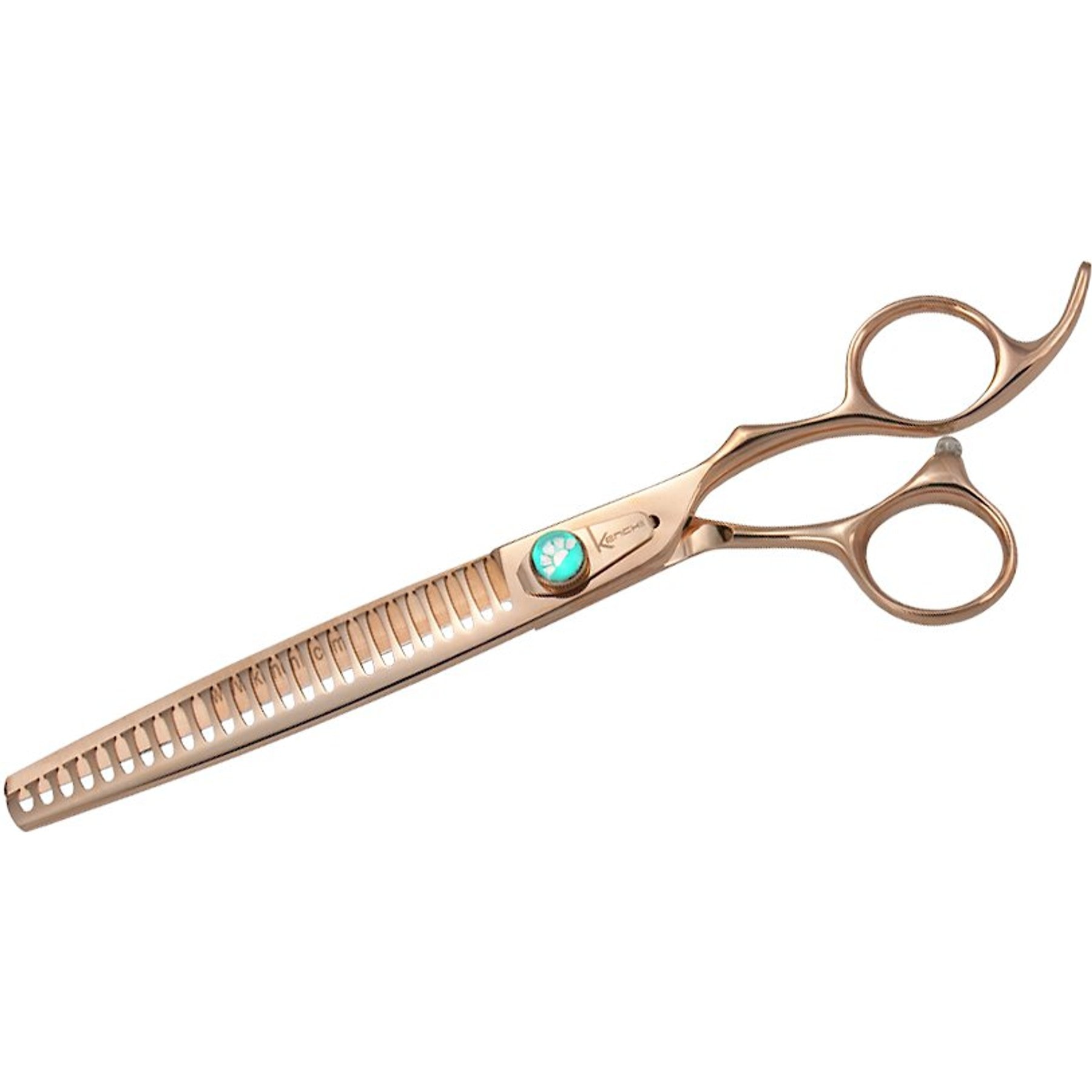 Kenchii Rosé Thinner Dog & Cat Shears, 25-Tooth