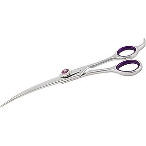 Kenchii Scorpion Curved Dog & Cat Shears, 7-in