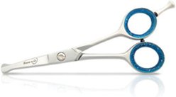 Kenchii Show Gear Straight Ball Tip Dog & Cat Shears, 4.5-in