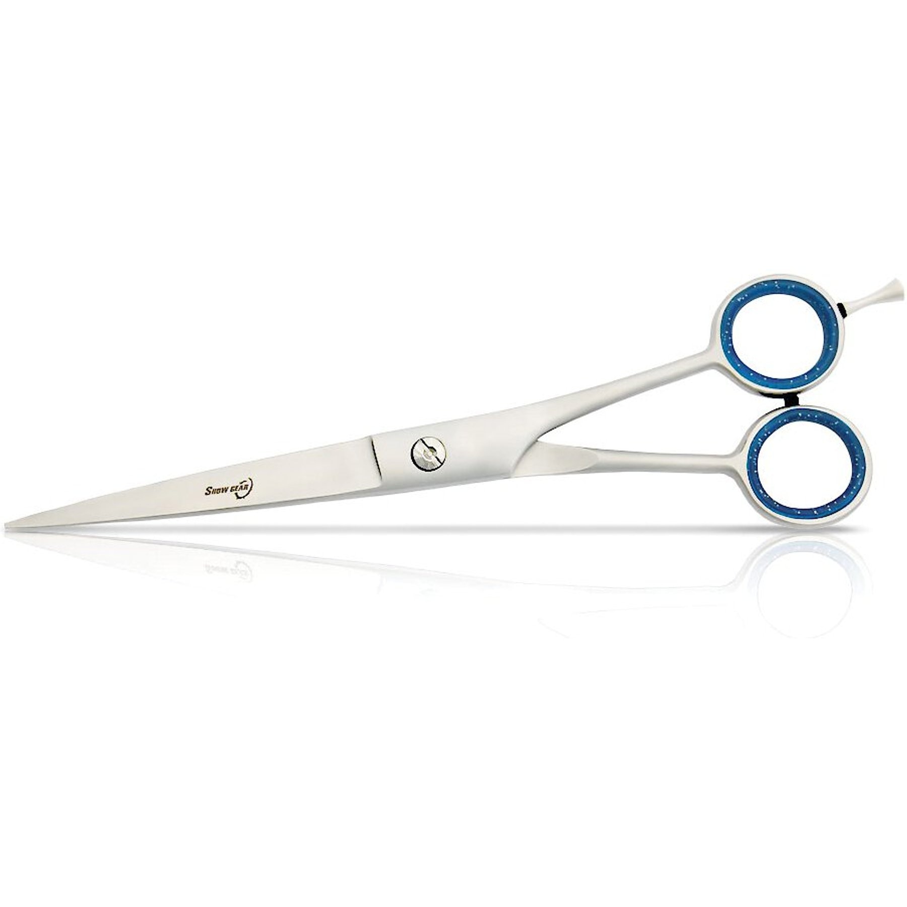 Kenchii Show Gear Straight Dog & Cat Shears, 8-in