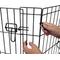 Show in main carousel: KennelMaster 8-Panel Dog Exercise Pen, Black, 24-in H x 24-in W slide 3 of 9