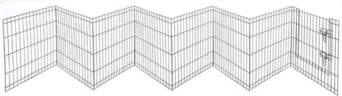 Show full view: KennelMaster 8-Panel Dog Exercise Pen, Black, 30-in H x 24-in W slide 6 of 9