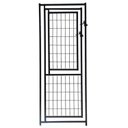 KennelMaster Dog Kennel Gate Panel, Black, 22.5-in x 57.75-in