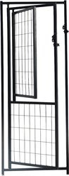KennelMaster Dog Kennel Gate Panel, Black, 22.5-in x 57.75-in slide 2 of 9