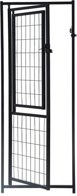 Show full view: KennelMaster Dog Kennel Gate Panel, Black, 22.5-in x 57.75-in slide 4 of 10